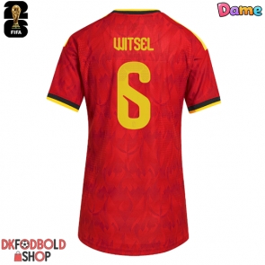 Belgien Axel Witsel #6 Hjemmebanetrøje Dame VM 2026 Kort ærmer